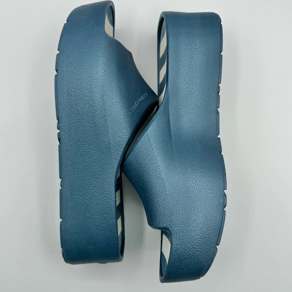 Lemon Jelly Women's Sunny Slide Blue Platform Sandal Size EU 39 - Picture 6 of 12
